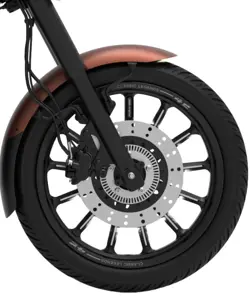 Jawa 42 Celestial Copper Front Disc Brake