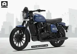 New Jawa 42 Nebula Blue Price in India