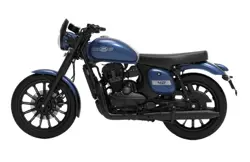 Jawa 42 Nebula Blue Side View