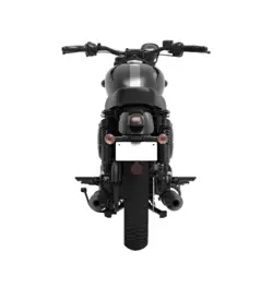 Jawa 42 Odyssey Black Rear View