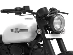 Jawa 42 Vega White Headlight