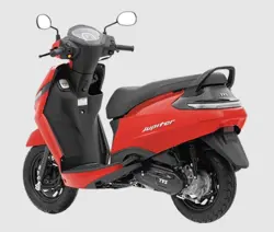 TVS Jupiter 110 Rear 3-Quarter View