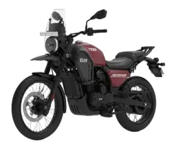 Yezdi Adventure Matte Edition Front 3-Quarter View