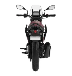 Yezdi Adventure Matte Edition Rear View