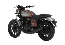 Jawa 42 FJ Mystique Copper Rear 3-Quarter View