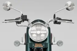 Royal Enfield Classic 350 Jodhpur Blue Headlight