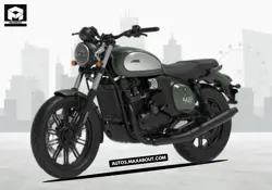 New Jawa 42 FJ Aurora Green Matte (Alloy) Price in India