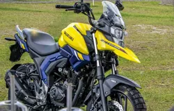 Suzuki V-Strom 160 Front 3-Quarter View