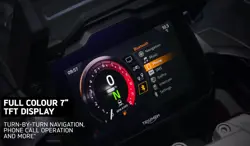 Triumph Tiger 1200 GT Explorer Digital Instrument Console