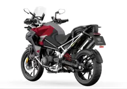 Triumph Tiger 1200 GT Explorer Rear 3-Quarter View