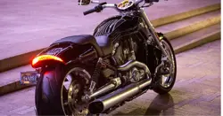 V-Rod Rear 3-Quarter View