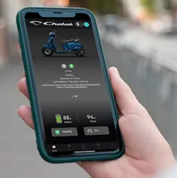 Bajaj Chetak 2903 TecPac App Connectivity