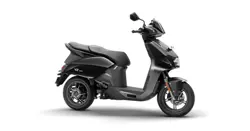 Glossy Black Hero Vida V2 Plus Side View