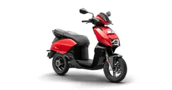 Glossy Sports Red Hero Vida V2 Plus Front 3-Quarter View