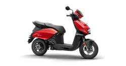 Glossy Sports Red Hero Vida V2 Plus Side View