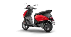 Glossy Sports Red Hero Vida V2 Pro Rear 3-Quarter View