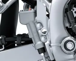 Kawasaki KLX 230 Integrated Brake Fluid Reservoir
