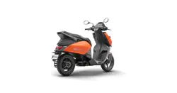Matte Abrax Orange Hero Vida V2 Lite Rear 3-Quarter View