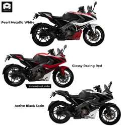 Bajaj Pulsar RS200 Colour Options