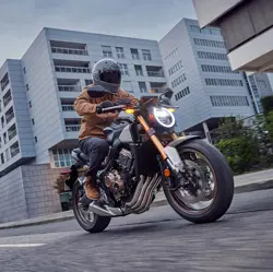 Honda CB650R Action Shot