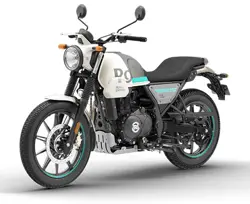 Royal Enfield Scram 440 Front 3-Quarter View