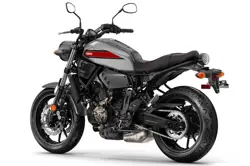 Yamaha XSR300 Rear 3-Quarter View