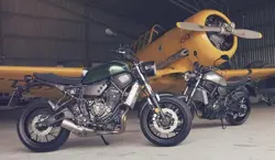 Yamaha XSR300 Side View