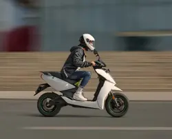 Ather 450 X Action Shot 1