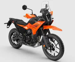 KTM 250 Adventure Front 3-Quarter View