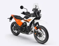 KTM 390 Adventure Front 3-Quarter View