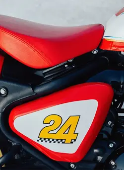 Royal Enfield Shotgun ICON Edition 24 on Side Panels
