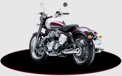 Royal Enfield Classic 650 Rear 3-Quarter View