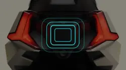Ultraviolette Tesseract Rear Radar