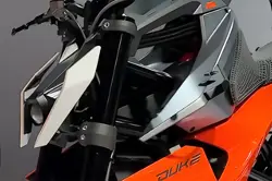KTM E-Duke Front Close-Up Shot