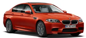 2015 BMW M5 Sakhir Orange