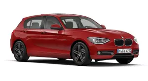 BMW 1 Series Crimson Red