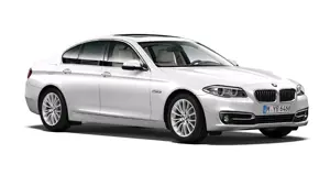 BMW 5 Series Mineral White