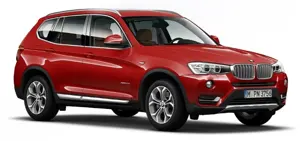 BMW X3 Melbourne Red