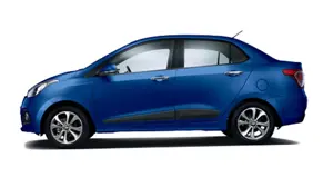 Hyundai Xcent Pristine Blue