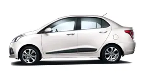 Hyundai Xcent Pure White