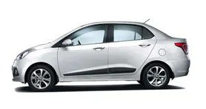 Hyundai Xcent Sleek Silver