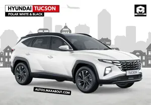 Hyundai Tucson Polar White & Black