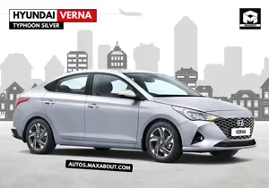 Hyundai Verna Typhoon Silver