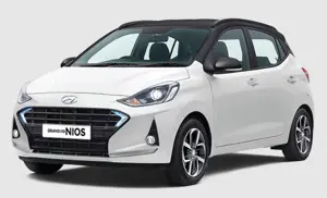 Hyundai Grand i10 Nios Polar White Dual Tone