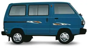 Maruti Omni Metallic Pearl Blue Blaze