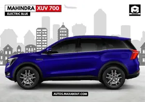 Mahindra XUV700 Electric Blue