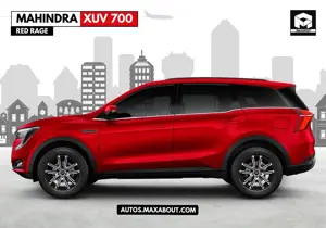 Mahindra XUV700 Red Rage