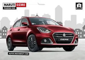 Maruti DZire Phoenix Red