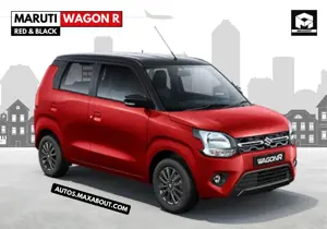 Maruti WagonR Red & Black