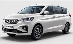 Maruti Ertiga Pearl Metallic Arctic White